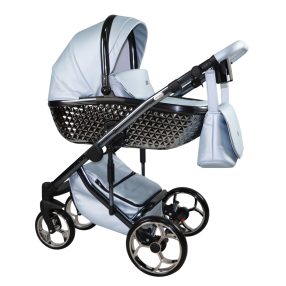 Sojan XSARA kinderwagen 3in1 - Hellblau mit chrom
