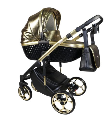 Sojan XSARA kinderwagen 3in1 - Gold (schwarz-goldrahmen)